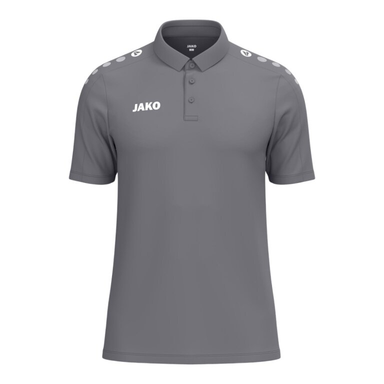 JAKO Sport-Polo One Cotton (Baumwolle-Mischung) grau Herren