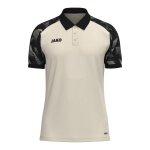 JAKO Sport-Polo Sonic (leicht, atmungsaktiv) beige/schwarz Herren