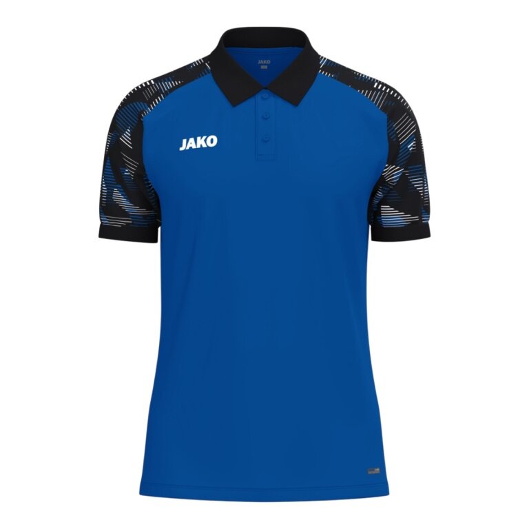 JAKO Sport-Polo Sonic (leicht, atmungsaktiv) royalblau/schwarz Jungen