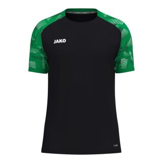 JAKO Sport-Tshirt Sonic (atmungsaktiv, strapazierfähig) schwarz/grün Jungen
