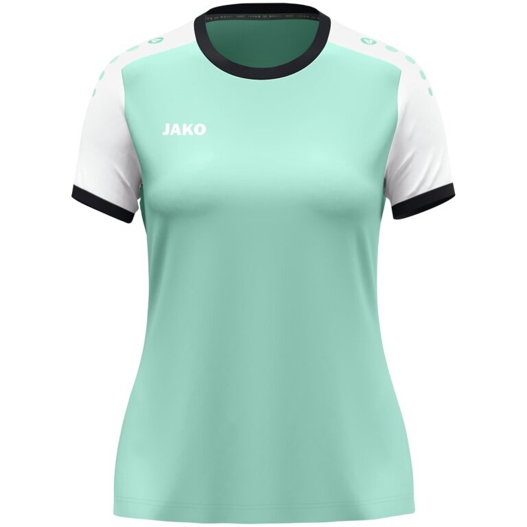 JAKO Sport-Shirt Dynamic Trikot (Polyester-Micro-Mesh) mintgrün/weiss Damen