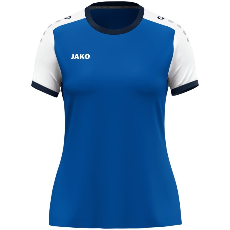 JAKO Sport-Shirt Dynamic Trikot (Polyester-Micro-Mesh) royalblau/weiss Damen