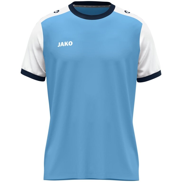 JAKO Sport-Tshirt Dynamic Trikot (Polyester-Micro-Mesh) himmelblau/weiss Herren