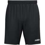 JAKO Sporthose (Webshort) One (Micro-Twill, Seitentaschen mit Reißverschluss) kurz schwarz Herren