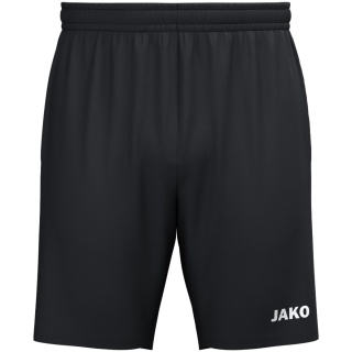 JAKO Sporthose Webshort One (Seitentaschen mit Reißverschluss) kurz schwarz Kinder