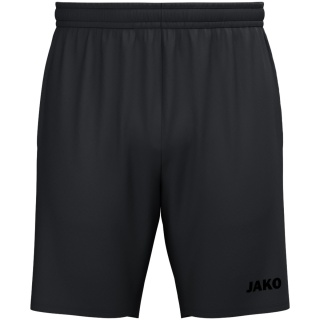 JAKO Sporthose Webshort One (Seitentaschen mit Reißverschluss) kurz schwarz/schwarz Kinder
