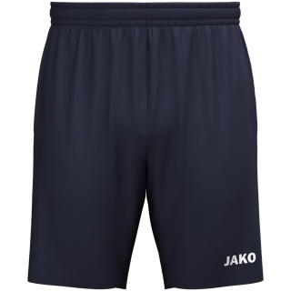 JAKO Sporthose Webshort One (Seitentaschen mit Reißverschluss) kurz marineblau Kinder