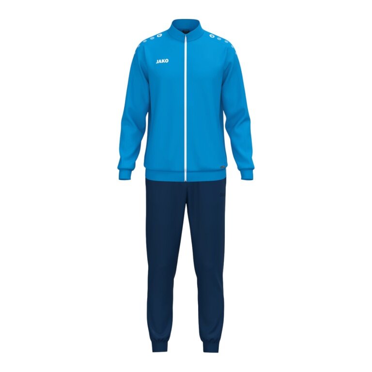 JAKO Trainingsanzug (Polyesteranzug) One - 100% rec. Polyester - blau/navyblau Herren