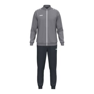 JAKO Trainingsanzug (Polyesteranzug) One - 100% rec. Polyester - grau/anthrazitgrau Jungen