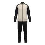 JAKO Trainingsanzug (Polyesteranzug) Sonic - 100% rec. Polyester - beige/schwarz Herren