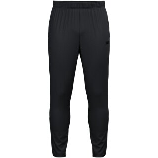 JAKO Trainingshose One (Polyester-Terry) lang schwarz/schwarz Kinder