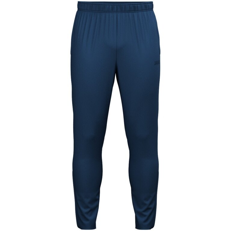 JAKO Trainingshose One (Polyester-Terry) lang navyblau Kinder