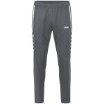 JAKO Trainingshose Pant Allround (Polyester-Terry, hoher Tragekomfort) lang anthrazitgrau Kinder