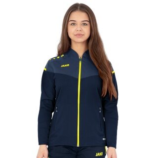 JAKO Trainingsjacke Champ 2.0 (Präsentation) marineblau/gelb Damen