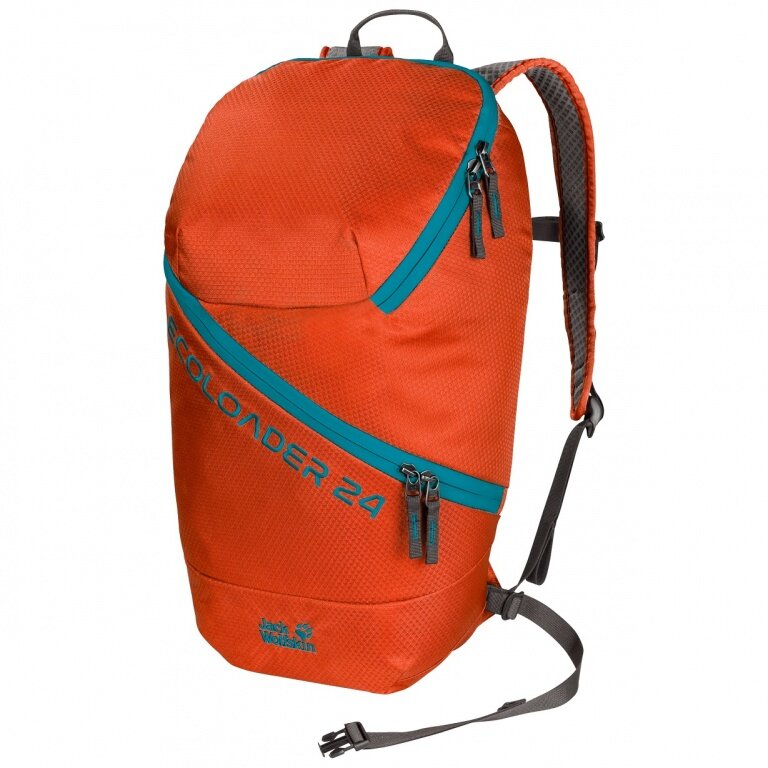 Jack Wolfskin Rucksack Ecoloader rot 24 Liter