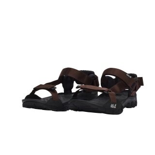 Jack Wolfskin Sandale Ridge dunkelbraun Herren