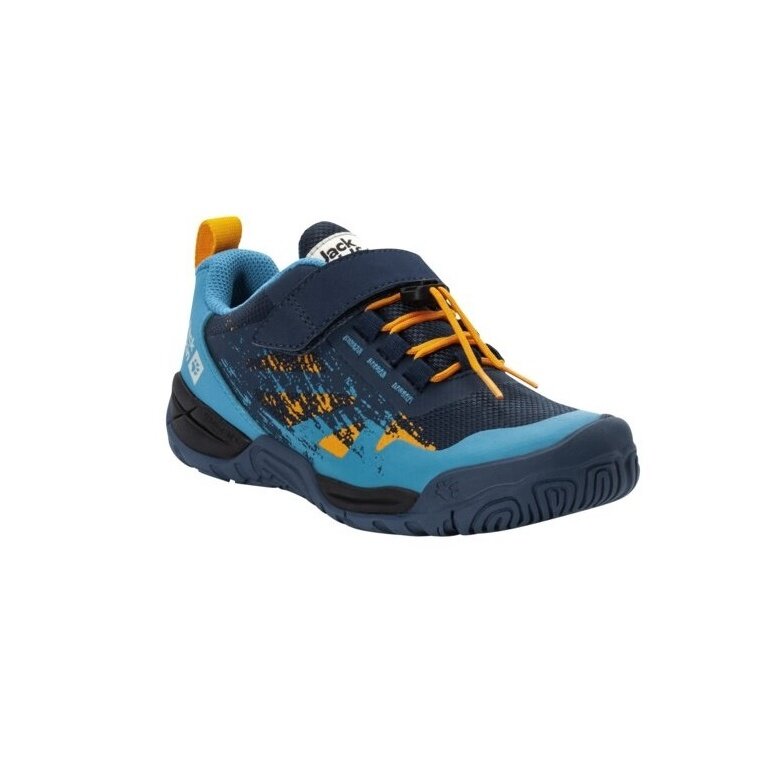 Jack Wolfskin Multifunktionsschuhe Villi Action Low (atmungsaktiv, leicht) darkblau Kinder