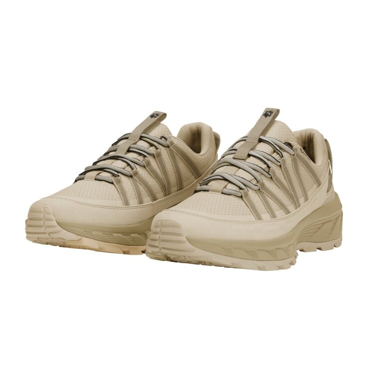 Jack Wolfskin Wanderschuhe Wild Hike Texapore Low (wasserdicht) beige Herren