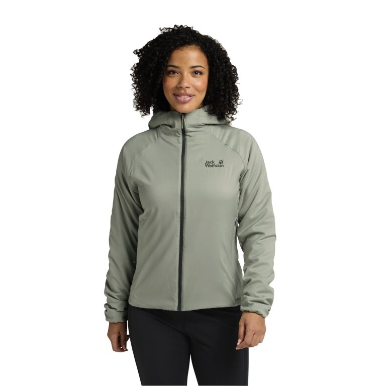 Jack Wolfskin Wanderjacke Prelight Insulated (winddicht, warm) mintgrün Damen