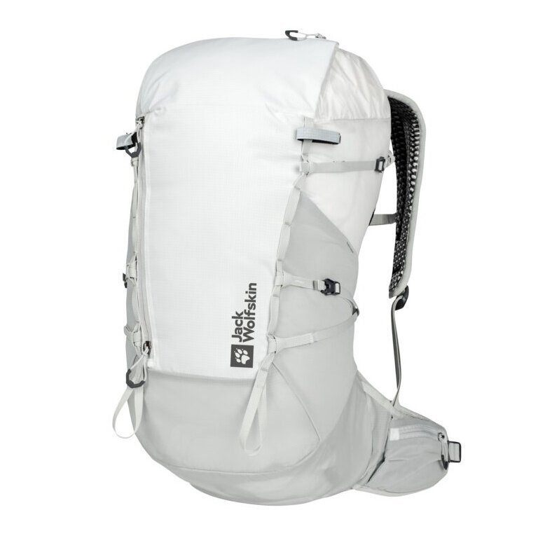 Jack Wolfskin Wanderrucksack Prelight Vent (AEROVENT PRO-Tragesystem) weiss 20 Liter