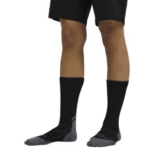 Jack Wolfskin Wandersocke Crew Vojo Light CL (geruchshemmend, schnelltrocknend) schwarz - 1 Paar