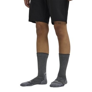 Jack Wolfskin Wandersocke Crew Vojo Light CL (geruchshemmend, schnelltrocknend) grau - 1 Paar