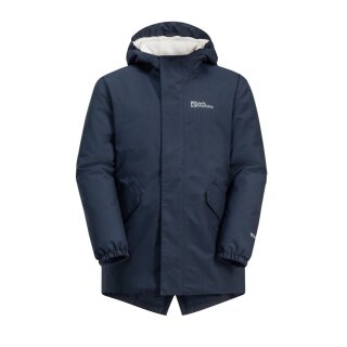 Jack Wolfskin Winterjacke Cosy Bear Jacket (wasserdicht, winddicht) nachtblau Mädchen