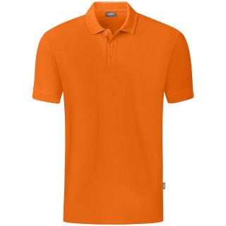 JAKO Freizeit-Polo Organic Pique (Bio-Baumwolle, 200g/m2) orange Jungen