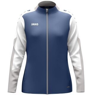 JAKO Trainingsjacke (Polyester) Dynamic (100% rec. Polyester) nachtblau/weiss/hellgrau Damen