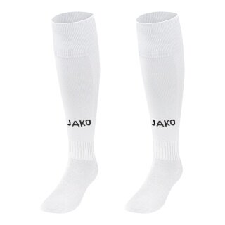 JAKO Stutzenstrumpf Glasgow 2.0 weiss - 1 Paar