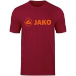 JAKO Freizeit-Tshirt Promo (Bio-Baumwolle) weinrot Jungen