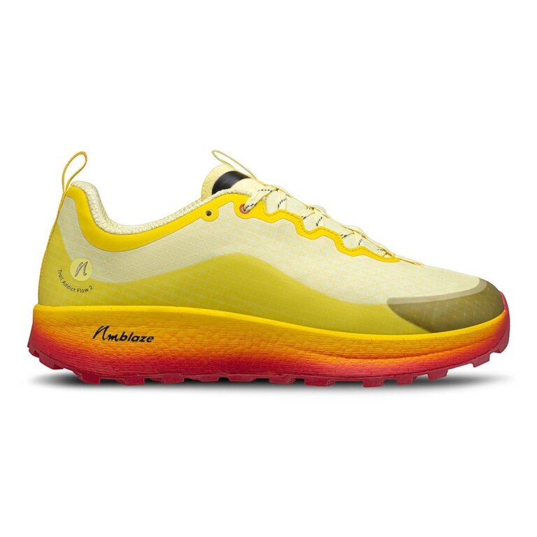 Joe Nimble Trail-Laufschuhe Addict Flow Trail 2 gelb/rot Herren