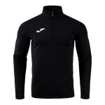 Joma Lauf-Langarmshirt Combi Pro (Sweatshirt, Half-Zip) schwarz Herren