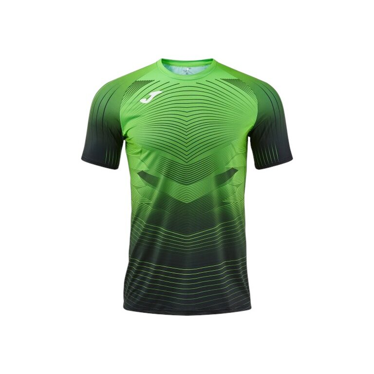 Joma Lauf-Shirt Elite XII (Micro-Mesh-Technologie, atmungsaktiv) grün Herren