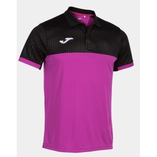 Joma Tennis-Polo Montreal schwarz/violett Herren