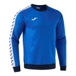 Joma Pullover Sweatshirt Heroic (100% Polyester, Fleece-Gewebe) royalblau Herren