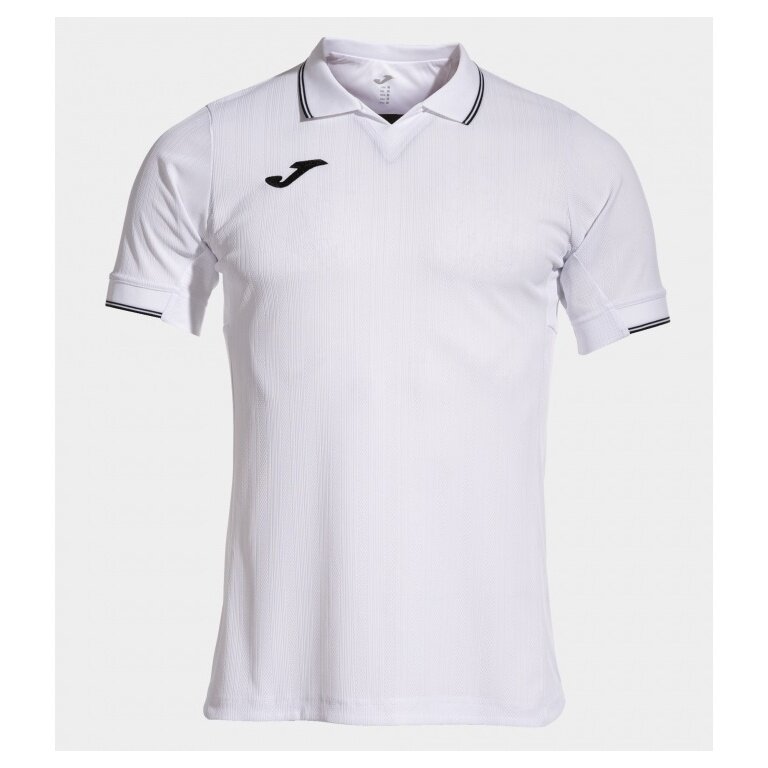 Joma Sport-Polo Fit One (leicht, atmungsaktiv) weiss Herren