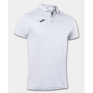 Joma Sport-Polo Hobby (angenehmes Tragegefühl) weiss Herren