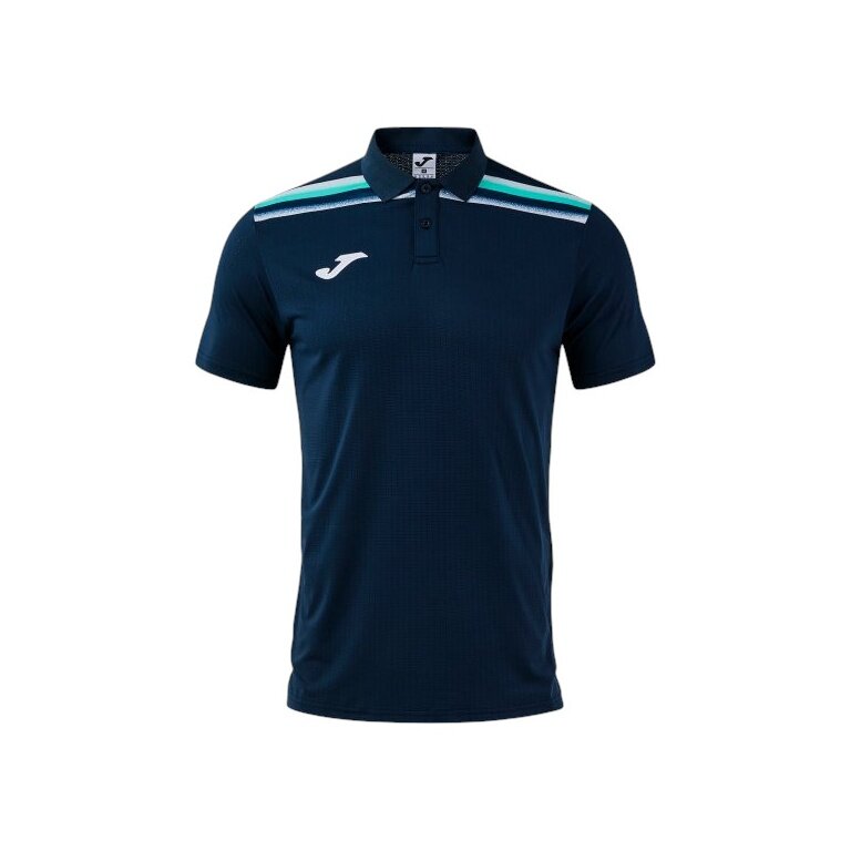 Joma Sport-Polo Toledo II (elastisch und leicht Material) dunkelblau Herren
