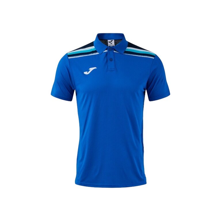 Joma Sport-Polo Toledo II (elastisch und leicht Material) royalblau Herren