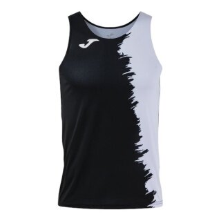 Joma Sport-Tank Top Picacho City (leicht, elastisch Material) schwarz/weiss Herren