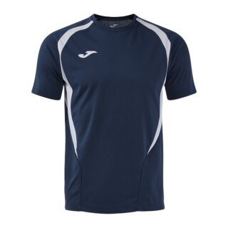 Joma Sport-Tshirt Championship 20 (hoher Tragekomfort, rec. Polyester) marineblau/grau Herren