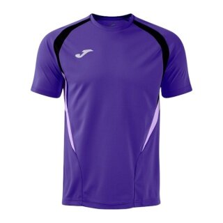 Joma Sport-Tshirt Championship 20 (hoher Tragekomfort, rec. Polyester) violettt/schwarz Herren