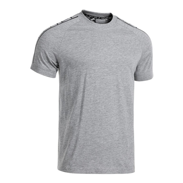 Joma Sport-Tshirt Heroic (100% Baumwolle, atmungsaktiv) grau Herren