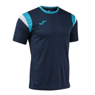 Joma Sport-Tshirt Terra (leicht, atmungsaktiv) dunkelblau/türkisblau Herren