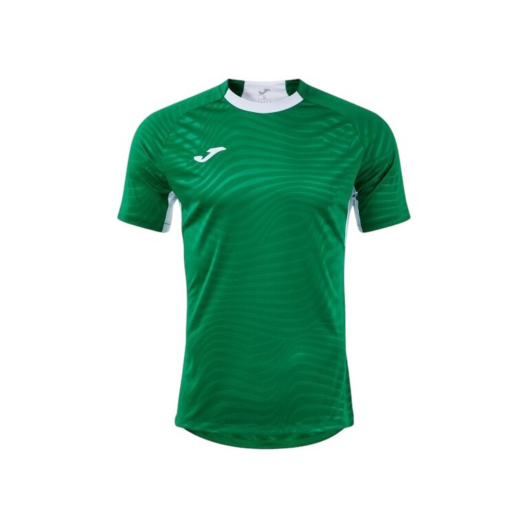 Joma Trainings-Tshirt Kick Pro (elastisches Material, leicht, atmungsaktiv) grün/weiss Herren