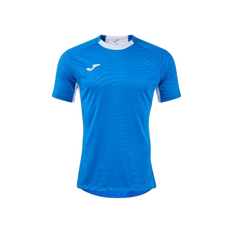 Joma Trainings-Tshirt Kick Pro (elastisches Material, leicht, atmungsaktiv) royalblau/weiss Herren