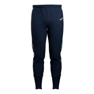 Joma Trainingshose Challenge (elastischer Bund mit Kordelzug, schmal) lang marineblau/weiss Herren