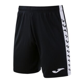 Joma Trainingshose Heroic (100% Polyester) kurz schwarz/weiss Herren
