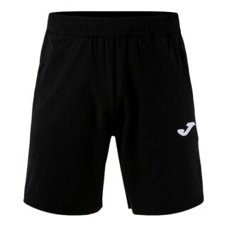 Joma Trainingshose Toledo II (100% Polyester) kurz schwarz/gelb Herren